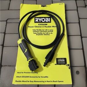 RYOBI 6' Flexible Wand  RY3112FW for Use w/ EZCLEAN Power Cleaners NEW